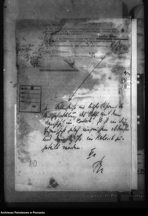 Obraz 14 z jednostki "Organisation des Geschäftslaufes- allgemein"