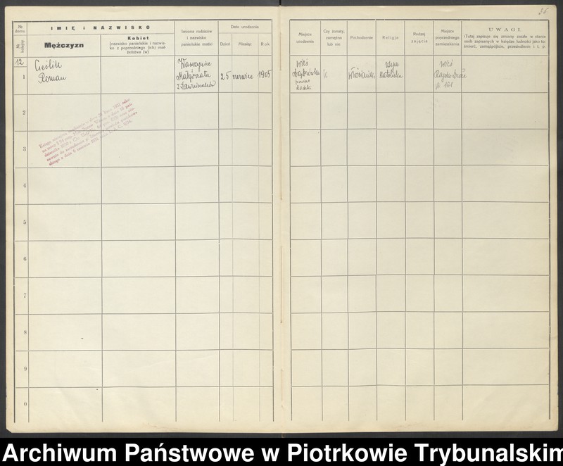 image.from.unit.number "[Księga ludności stałej wsi: Rajsko Duże, Bryszki]"