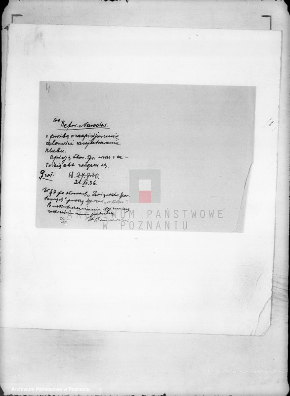 Obraz 8 z jednostki "/Niemiecki Klub Sportowy w Poznaniu/"