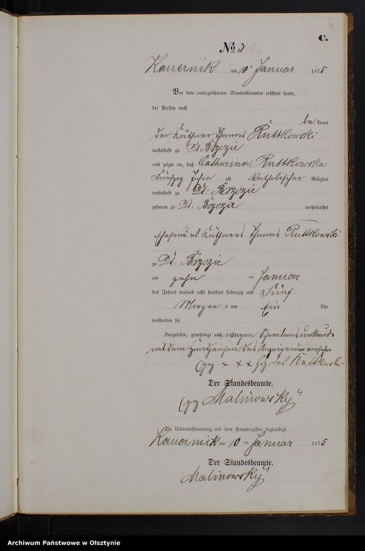 image.from.unit.number "Sterbe-Neben-Register Tom I,Nr 1 - 62"