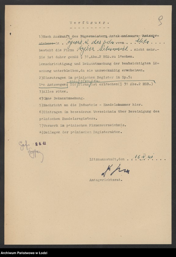 Obraz 11 z jednostki "Lajzer Szlumiel- tkalnia- Zgierz"