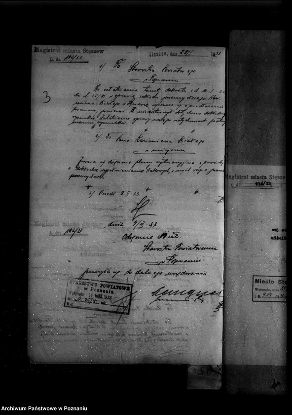 Obraz 8 z jednostki "Zatwierdzenie wytwórni waty K. Biały w Stęszewie powiat poznański"