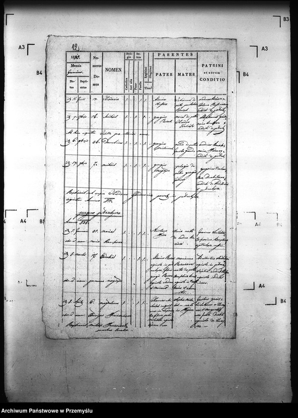 image.from.unit.number "[Kopie ksiąg metrykalnych parafii Pełniatycze z filiami Cząstkowice, Czelatyce, Roźwienica, Rożniatów, Rudołowice, Wola Roźwienicka (dekanat Pruchnik)]"