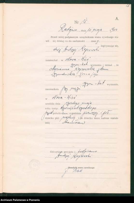 image.from.unit.number "Księga urodzeń"