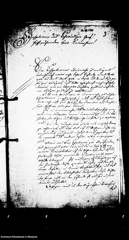 image.from.unit.number "/Geschäftsbriefe des Cammer- Assistenz- Raths Schmidt- Königsberg an den Grafen betr. die Landkeimschen Güter im Kreise Fischhausen/"