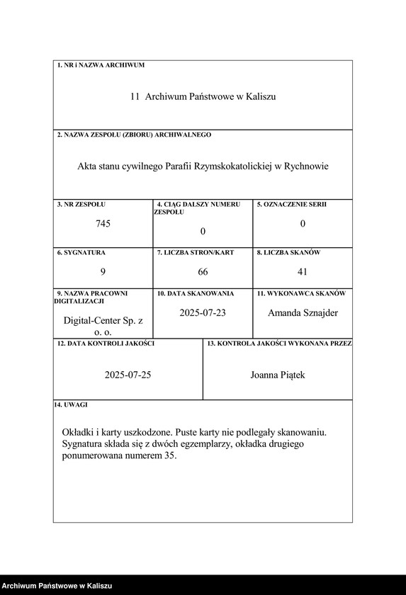 image.from.unit.number "Akta urodzenia, małżeństw i zejścia"