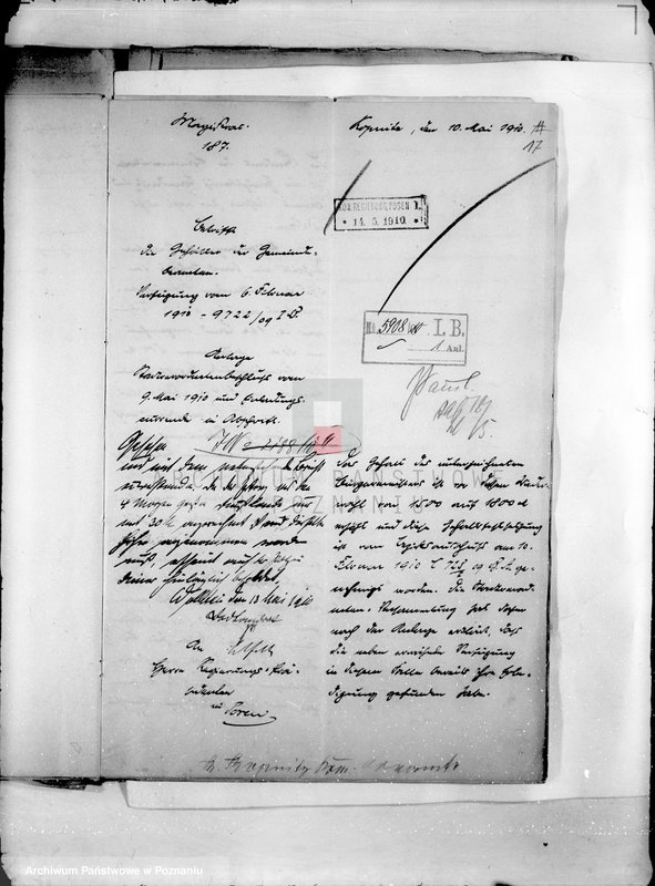 Obraz 20 z jednostki "Anstellung und Versorgung der kommunalbeamten in Kopnitz"