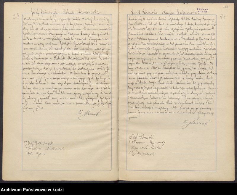 Obraz 15 z jednostki "Akta małżeństw"