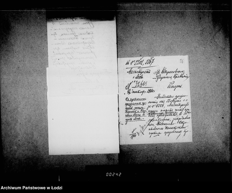 Obraz 20 z jednostki "Ob ustrojstve vetvi lodzinskoj električeskoj dorogi po ulice Mostovoj i Targovomu Parku"