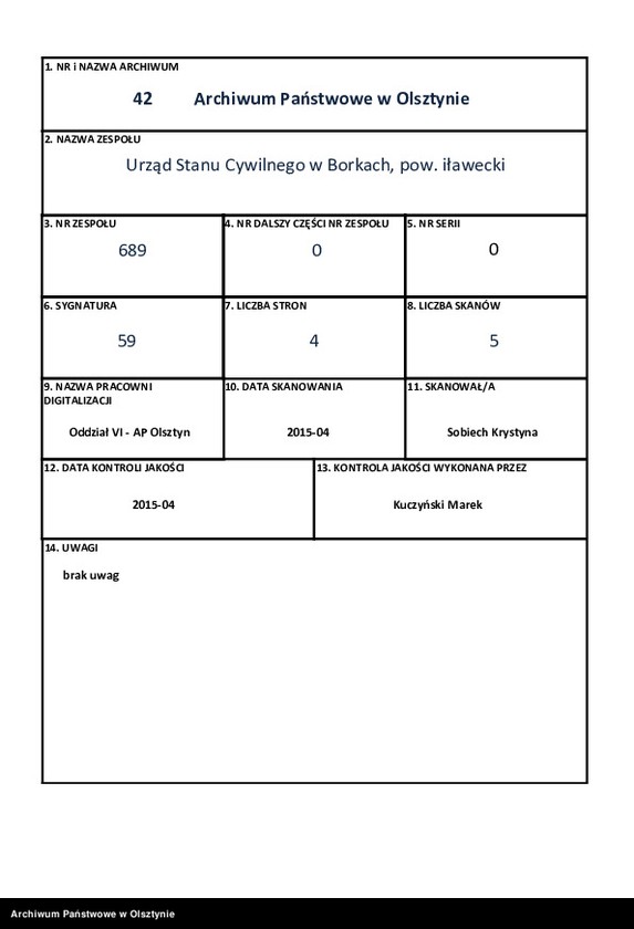 image.from.unit.number "Heiraths-Neben-register Nr 1"