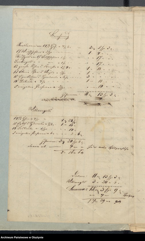 image.from.unit.number "Decems Consignation des Kirchspiels Seehesten"