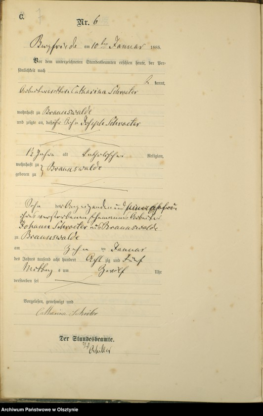 image.from.unit.number "Sterbe-Haupt-Register Nr 1 - 114"