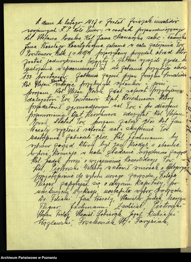 Obraz 10 z jednostki "Pniewy, powiat Szamotuły - akta koła."