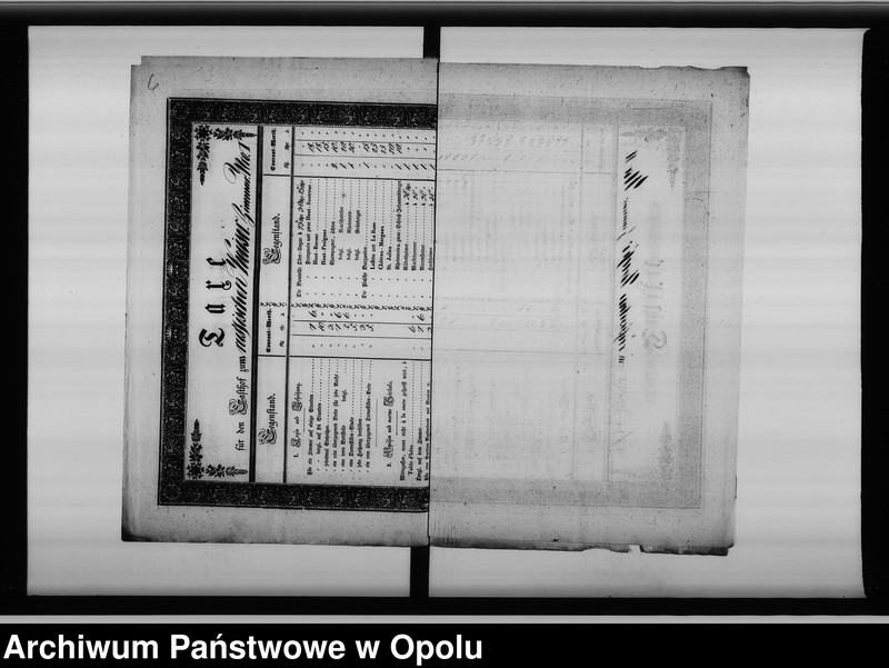Obraz 9 z jednostki "Acta des Magistrats zu Oppeln betreffend Taxen der Gastwirthe und Flüssigkeits Maasse von 1846-48"