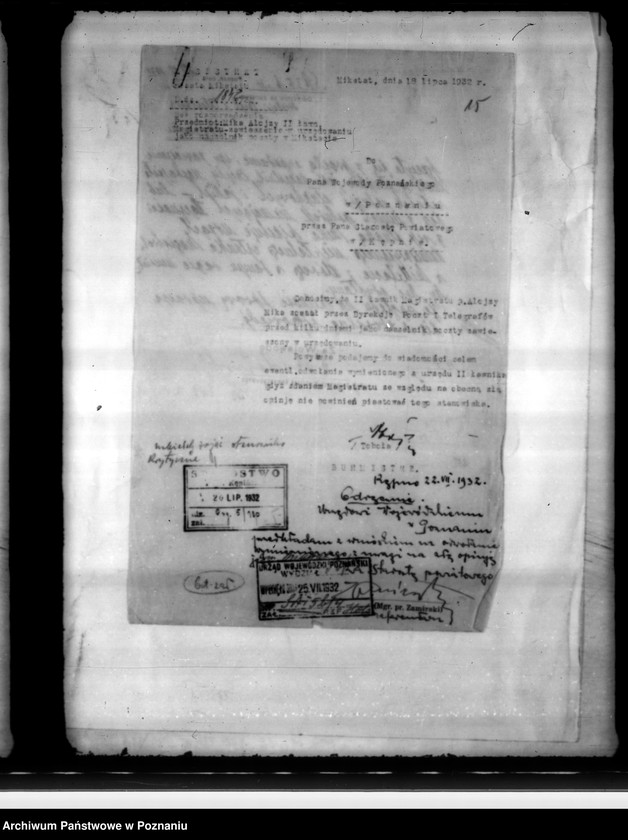 Obraz 19 z jednostki "Członkowie magistratu i radni miasta Mikstatu"