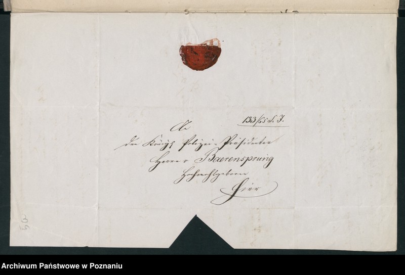 Obraz 10 z jednostki "A. betr. den Aleksander Trentowski und den Wirtschaftsbeamten Sigismund von Trzaska"