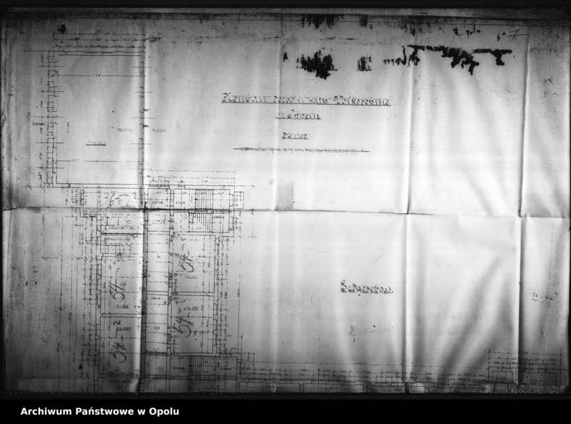Obraz 13 z jednostki "Dokumentacja techniczna - budowa szkół w podopolskich miejscowościach, kanalizacja miasta, plan zagospodarowania przestrzennego pod ogród zoologiczny"