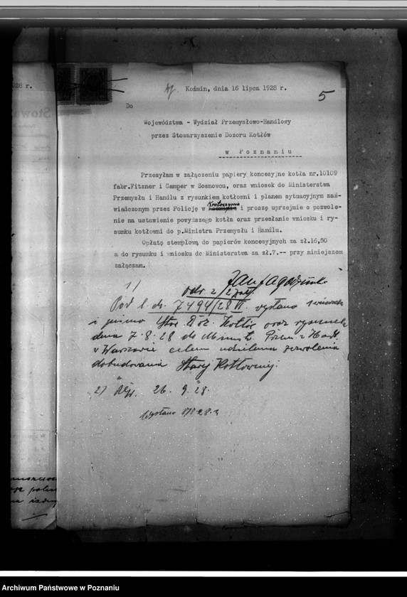 Obraz 9 z jednostki "Młyn J. Jagodzińskiego w Koźminie, pow. krotoszyński nr woj. 6209"