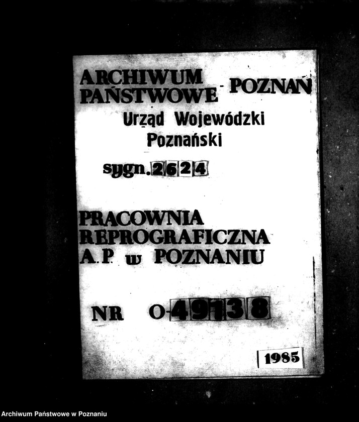 Obraz 1 z jednostki "Majątek Różanna powiatu mogileńskiego parcelacja"