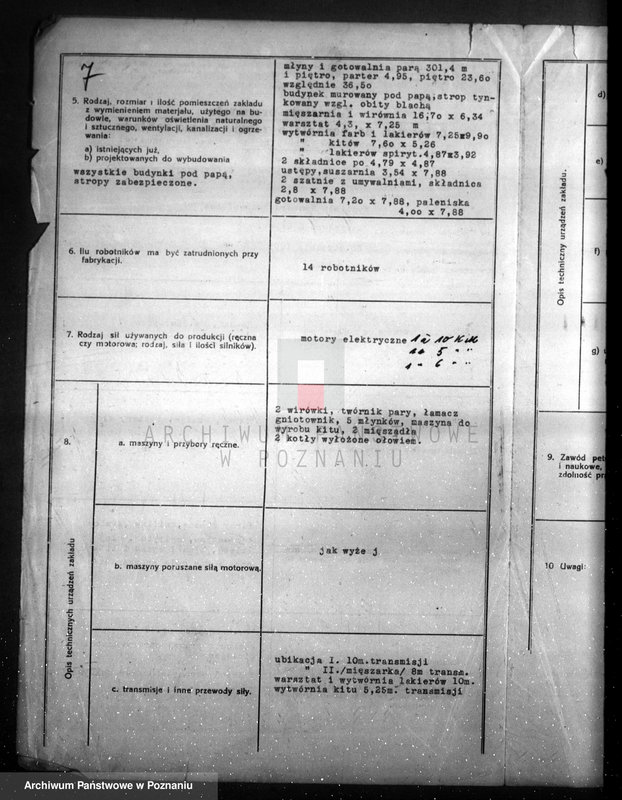 Obraz 11 z jednostki "/Fabryka materiałów drogeryjnych i malarskich K. Łączycki w Poznaniu- korespondencja w sprawie zatwierdzenia/"