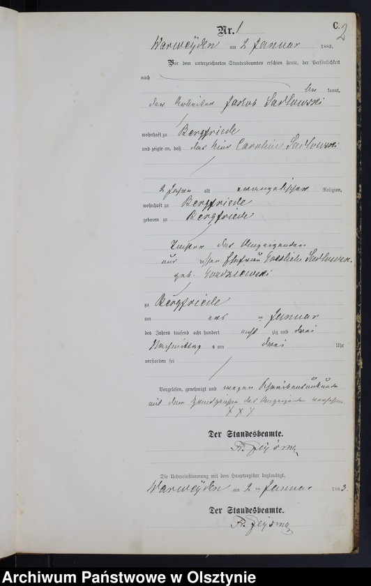 image.from.unit.number "Sterbe-Neben-Register Nr 1 - 49"