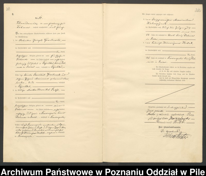 image.from.unit.number "Księga małżeństw"