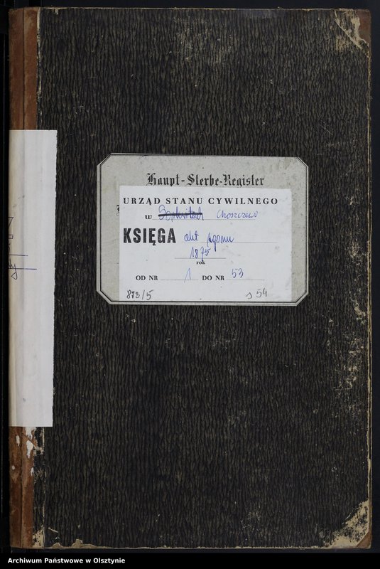 image.from.unit.number "Haupt-Sterbe-Register Nr 1 - 53"