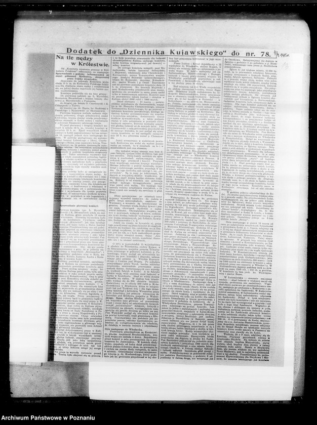 Obraz 20 z jednostki "Wiadomości wojenne z frontu walk [wycinki prasowe]"