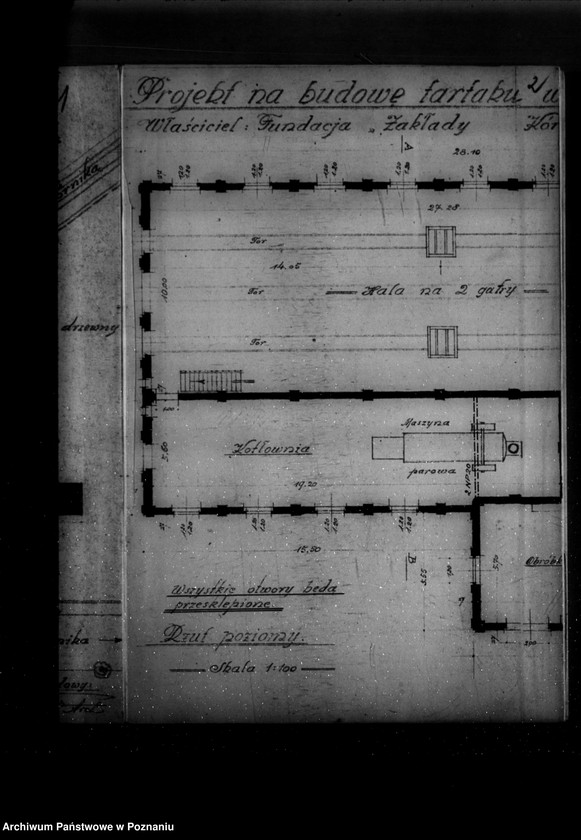 Obraz 6 z jednostki "Projekt na budowę tartaku w Gądkach /wł. Zakłady Kórnickie/"