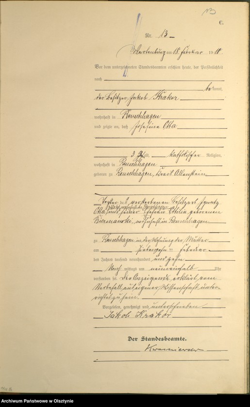 image.from.unit.number "Sterbe-Haupt-Register Nr 1 - 93"