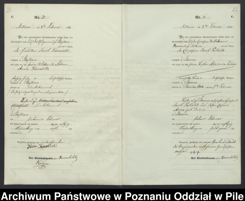 Obraz 14 z jednostki "Księga zgonów"