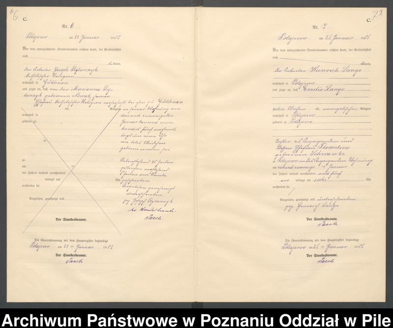 Obraz 6 z jednostki "Księga zgonów"