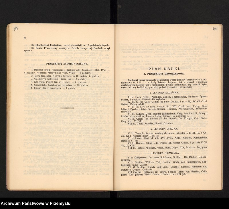 image.from.unit.number "XXXI Sprawozdanie c.k. Gimnazjum im. Rudolfa w Brodach za rok 1909"