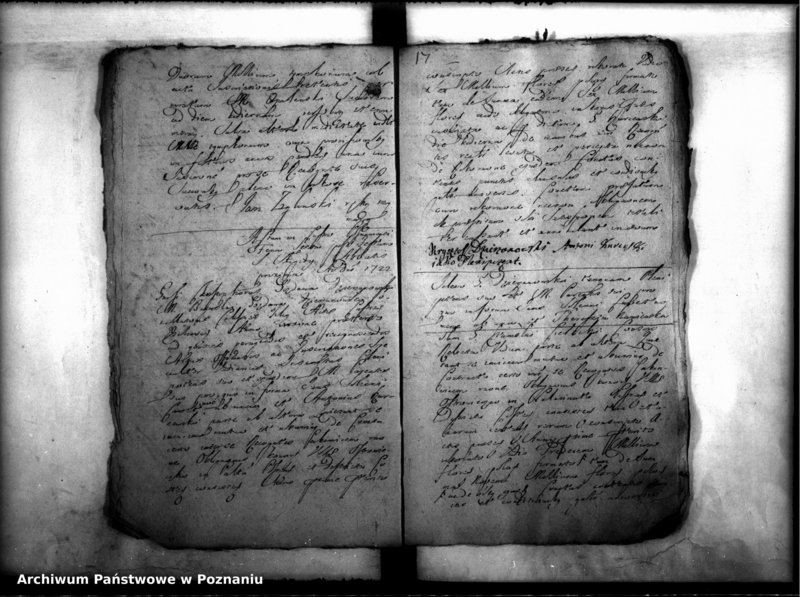 Obraz 19 z jednostki "Inscriptiones, resignationes [protocollon]"