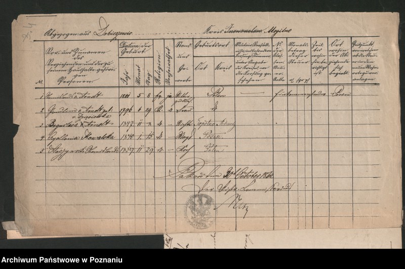 Obraz 7 z jednostki "A. betr. den Gutsbesitzer Stanislaus von Arndt, Johann von Arndt Landschaftsrat aus Dobieszewice"