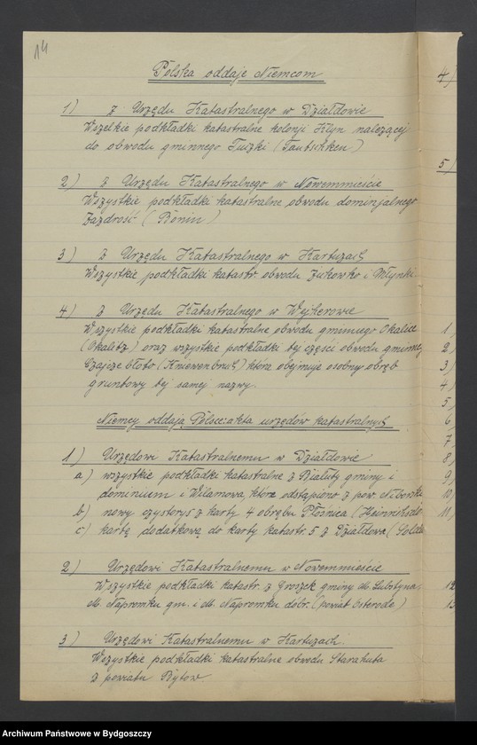 image.from.unit.number "Akra szczegółowe w sprawie zwrotu akt z Niemiec"