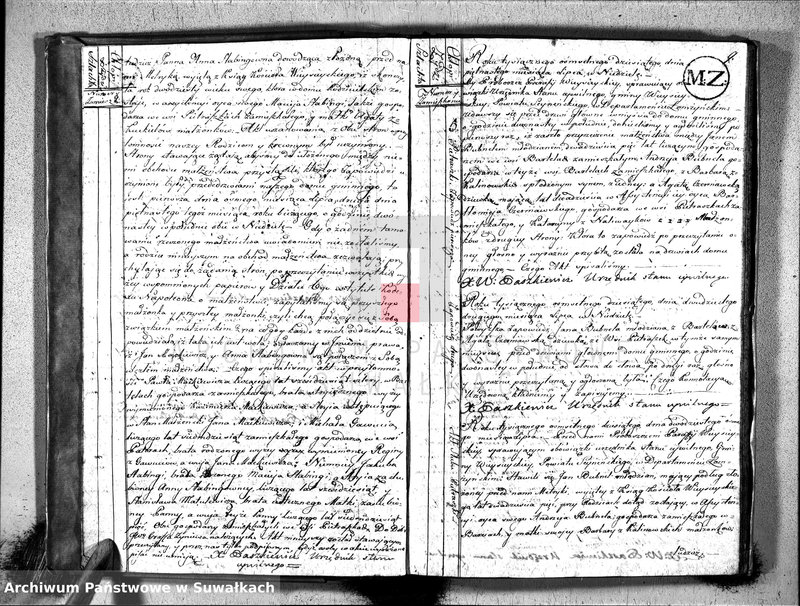 image.from.unit.number "Akta zaślubionych gminy wieysieyskiey od 1-go maja 1810"