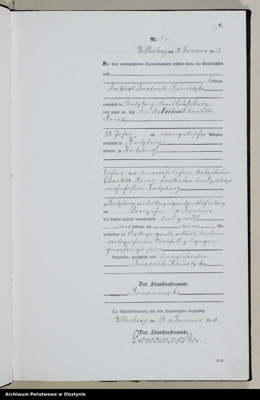 image.from.unit.number "Sterbe-Neben-Register Nr 1 - 124"