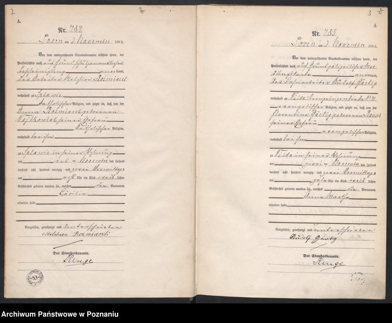 Obraz 4 z jednostki "Księga urodzeń t. II"