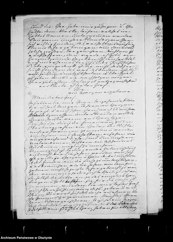 image.from.unit.number "/Konzept des Aufrufs der Gfin Anna Lehndorff an den Adel Preussens u. Bitte um Beitrittserklärung zum Adel. Fräuleinstift u. Zahlung v. Beiträgen, Konzepte von Briefen an einige Familien/"