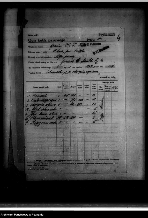 Obraz 8 z jednostki "Młyn parowy w Witowie powiat średzki nr woj. 5965"