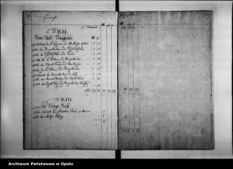 Obraz 12 z jednostki "Cämmerey Rechnung des 2ten Quartals 1745 derer Monaten Septembr, Octobr & Novembr."