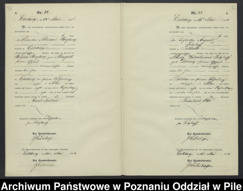 Obraz 20 z jednostki "Księga urodzeń"