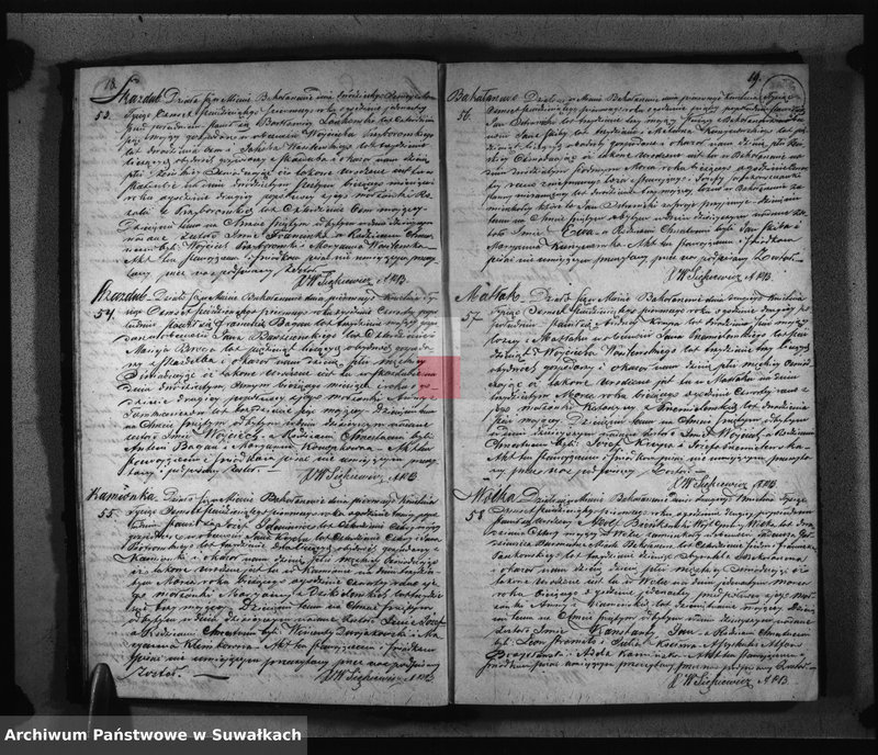 image.from.unit.number "Duplikat Aktów Urodzonych zaślubionych i Zejscia Parafii Bakałarzewo za rok 1861 sporządzony"