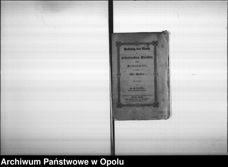 Obraz 16 z jednostki "Acta des Magistrats zu Oppeln betreffend die Verbesserung des Armenwesens anno 1846"