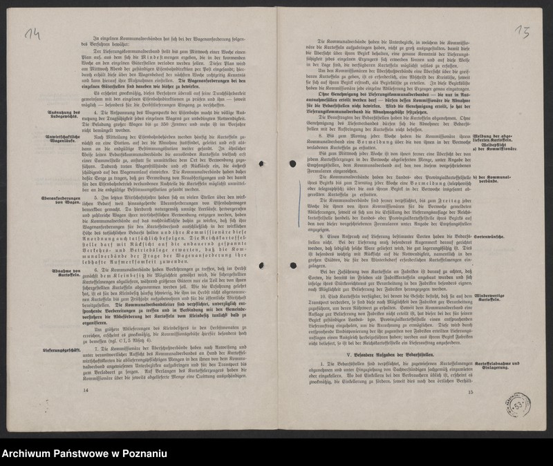 Obraz 10 z jednostki "[Gospodarka ziemniakami, m.in. rozporządzenia władz]"