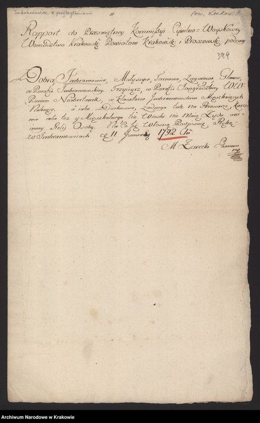 image.from.collection.number "Wydane drukiem. Edycje źródłowe materiałów archiwalnych z zasobu ANK. cz. 3; Spisy ludności województwa krakowskiego z lat 1790-1792. Spis ludności żydowskiej województwa krakowskiego"