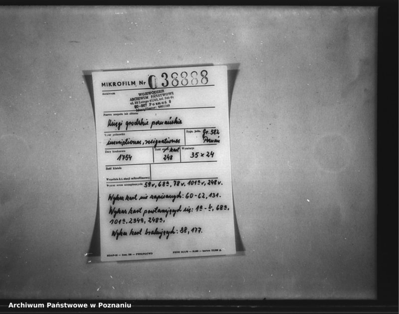 Obraz 2 z jednostki "Inscriptiones, resignationes [protocollon]"