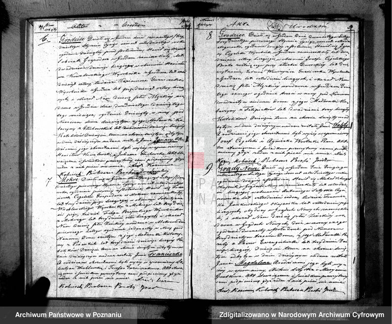 Obraz 5 z jednostki "Księga urodzeń, małżeństw i zgonu"