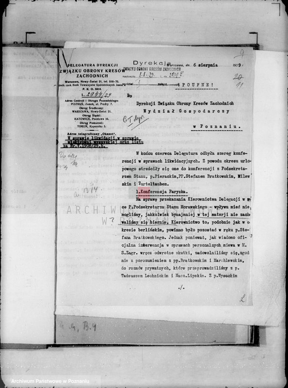 Obraz 15 z jednostki "Różne sprawy"